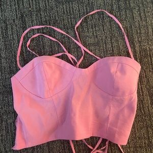 Pink Zara top